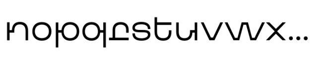 ND Gestalt Regular Font LOWERCASE