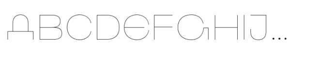 ND Gestalt Ultra Font UPPERCASE