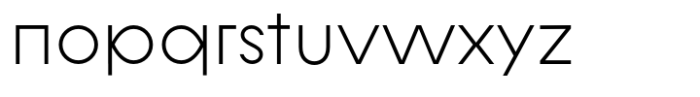 ND Gogo Light Font LOWERCASE
