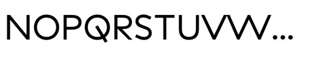 ND Kronenberg Regular Font UPPERCASE