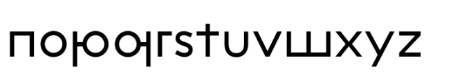 ND Kronenberg Regular Font LOWERCASE