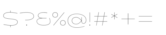 ND Lupo Wider Ultra Font OTHER CHARS
