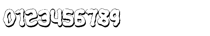 Nduro Konal Extrude Font OTHER CHARS