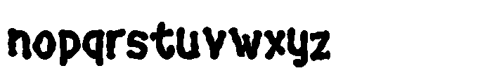 Nduro Konal Regular Font LOWERCASE