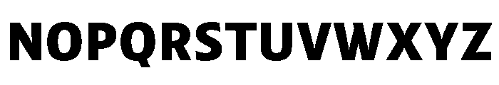 Neue Frutiger World Extra Bold Font UPPERCASE