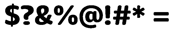 Neutronic Rounded Bold Font OTHER CHARS
