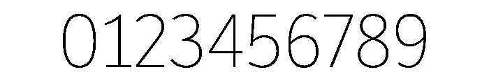 Neutronic Rounded Extra Light Font OTHER CHARS