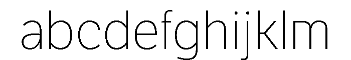 Neutronic Rounded Extra Light FONT