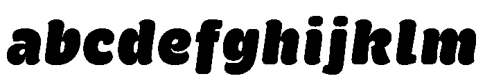 Neutronic Rounded Heavy Italic FONT