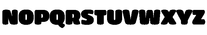 Neutronic Rounded Heavy Font UPPERCASE
