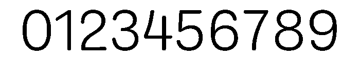 Neutronic Rounded Light Font OTHER CHARS