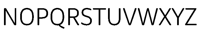 Neutronic Rounded Light Font UPPERCASE