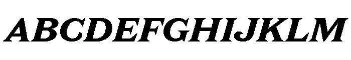 New Atlas Black Italic Font UPPERCASE
