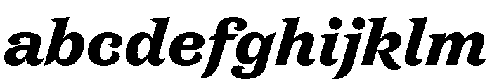 New Atlas Black Italic FONT