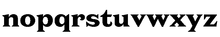 New Atlas Black Font LOWERCASE