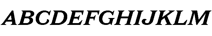 New Atlas Bold Italic Font UPPERCASE
