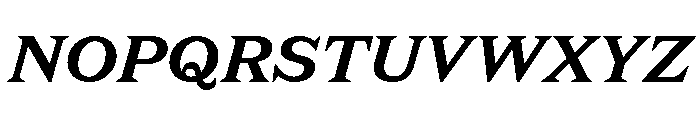 New Atlas Bold Italic Font UPPERCASE