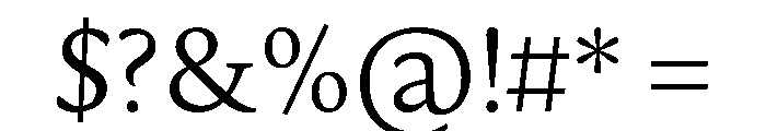 New Atlas Extra Light Font OTHER CHARS