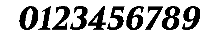New Atlas Heavy Italic Font OTHER CHARS