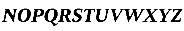 New Atlas Heavy Italic Font UPPERCASE