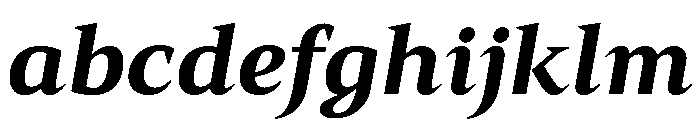 New Atlas Heavy Italic FONT