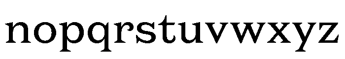 New Atlas Medium Font LOWERCASE
