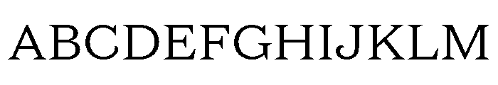 New Atlas Regular Font UPPERCASE