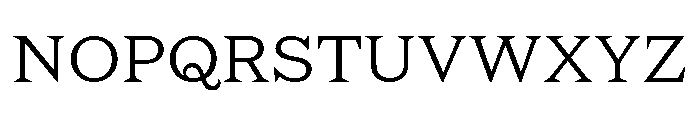 New Atlas Regular Font UPPERCASE