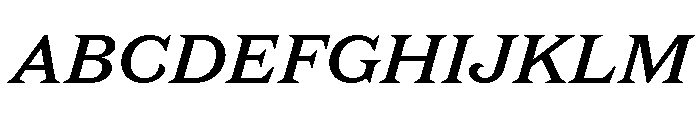 New Atlas SemiBold Italic Font UPPERCASE