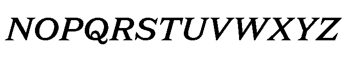 New Atlas SemiBold Italic Font UPPERCASE