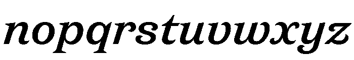 New Atlas SemiBold Italic Font LOWERCASE
