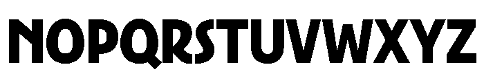 New Cordial Bold Font UPPERCASE