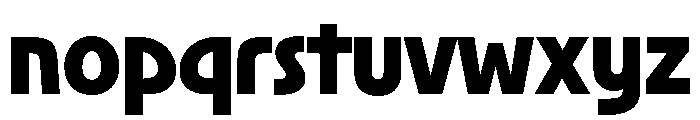 New Cordial Bold Font LOWERCASE