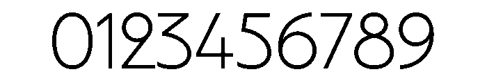 New Cordial ExtraLight Font OTHER CHARS