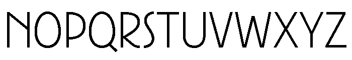 New Cordial ExtraLight Font UPPERCASE