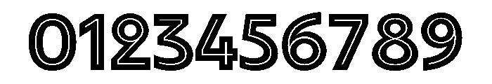 New Cordial Inline Bold Font OTHER CHARS