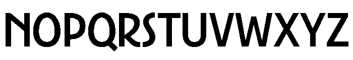 New Cordial Regular Font UPPERCASE