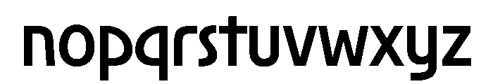 New Cordial Regular Font LOWERCASE