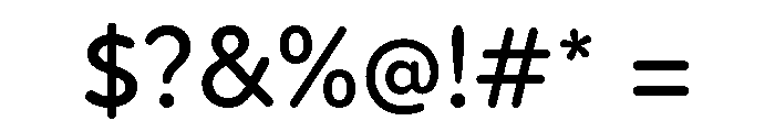 Newshound Medium Font OTHER CHARS