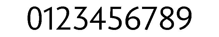 Nexus Sans Light Font OTHER CHARS