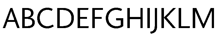 Nexus Sans Light Font UPPERCASE