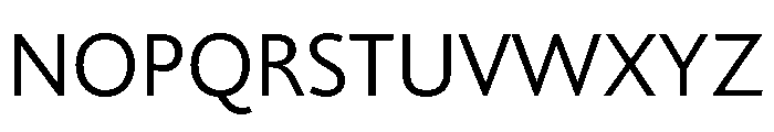 Nexus Sans Light Font UPPERCASE