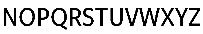 Nexus Serif Medium Font UPPERCASE