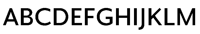Nexus Serif Semibold Font UPPERCASE