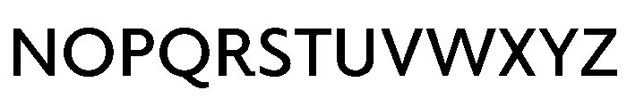 Nexus Serif Semibold Font UPPERCASE