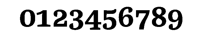 Nexus Typewriter Extra Bold Font OTHER CHARS