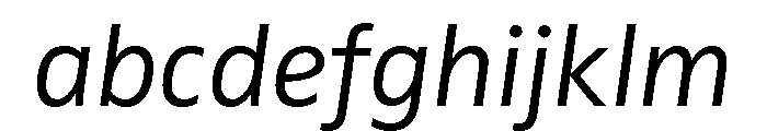 Nexus Typewriter Light Italic FONT