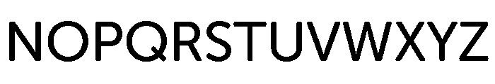 Nexus Typewriter Medium Font UPPERCASE