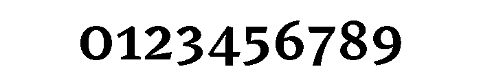 Nexus Typewriter Semibold Font OTHER CHARS