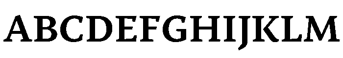 Nexus Typewriter Semibold Font UPPERCASE